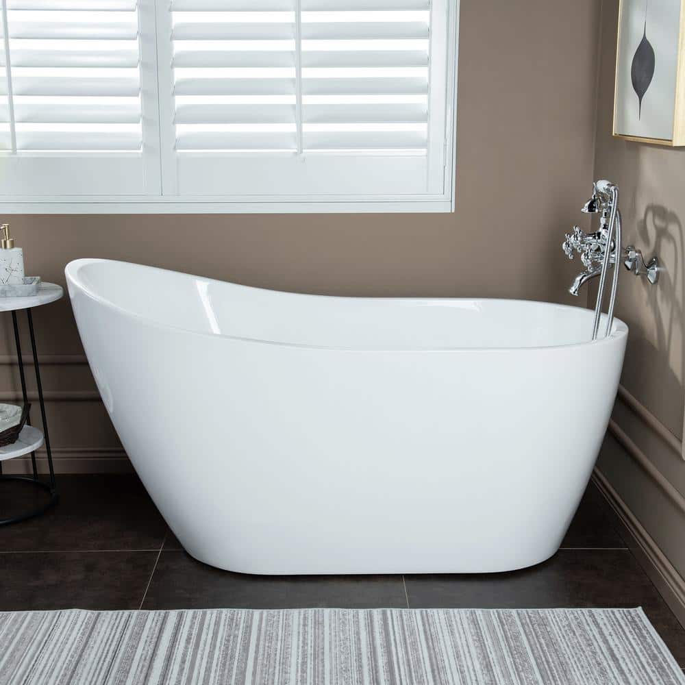 Aether Chrome 3 Handle Wall Roman Tub Faucet with Diverter
