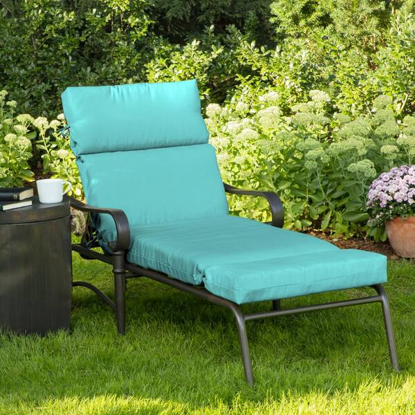 home decorators collection 23 x sunbrella outdoor chaise lounge cushion