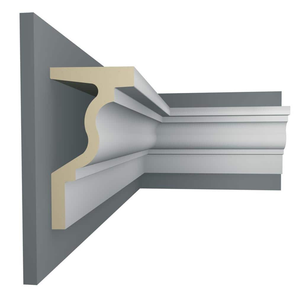 4.5 in. Primed Gray Polyurethane Panel Moulding