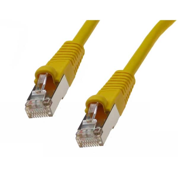 Non-Booted Unshielded Ethernet Network Patch Cable Yell Northreps 00561 Cat5e Cable 