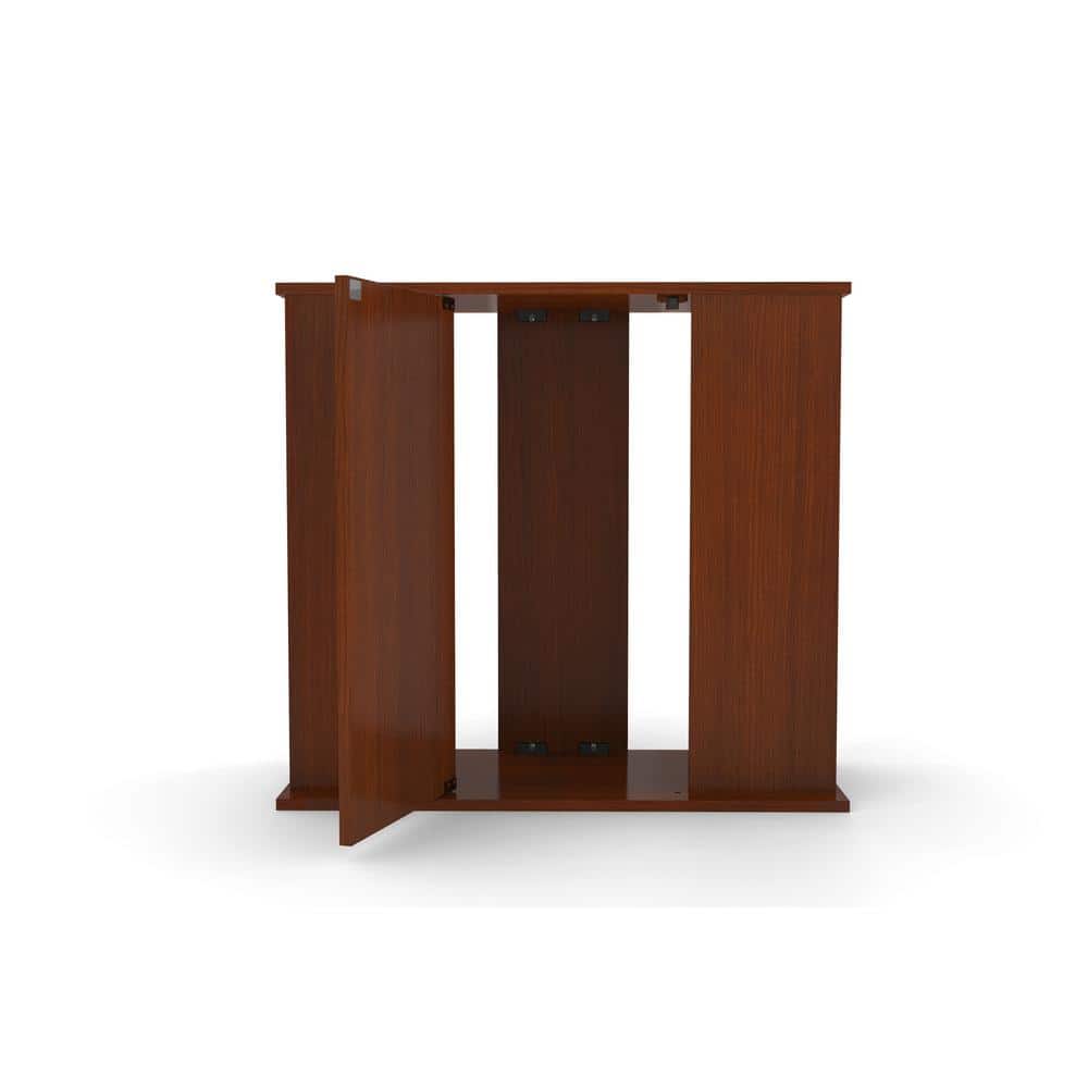 Cherry Wood Aquarium Stand with Concealed Storage
