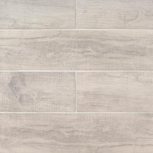 MSI Madeira Bianco 6 in. x 24 in. Matte Ceramic Floor and Wall Tile (16.79 sq. ft./Case)