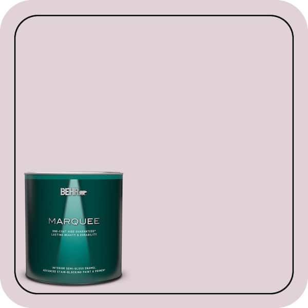 BEHR MARQUEE 1 qt. #T15-7 Secret Blush Semi-Gloss Enamel Interior Paint & Primer