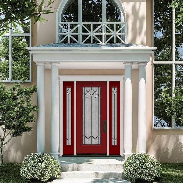 JELD-WEN 60 in. x 80 in. Left Hand/Inswing 1-Lite Mointclaire