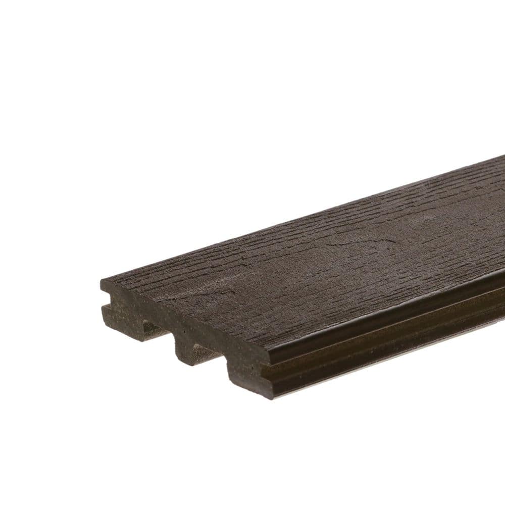 Optima LT Dekk 5.25 in. Tree Bark Composite Deck Board Sample price history on PriceWatchPro