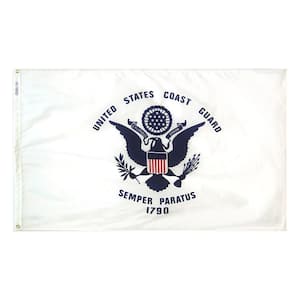 3 ft. x 5 ft. U.S. Coast Guard Armed Forces Flag