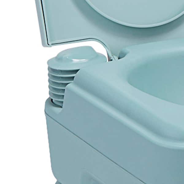 Amucolo 5.3 gal. 20 l Flush Green Outdoor Indoor Travel Camping Portable  Toilet BSS-CYW1-0201 - The Home Depot