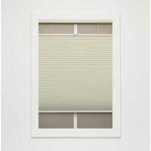 Alabaster Cordless Top-Down Bottom-Up Blackout Polyester Cellular Shades - 32.5 in. W x 60 in. L