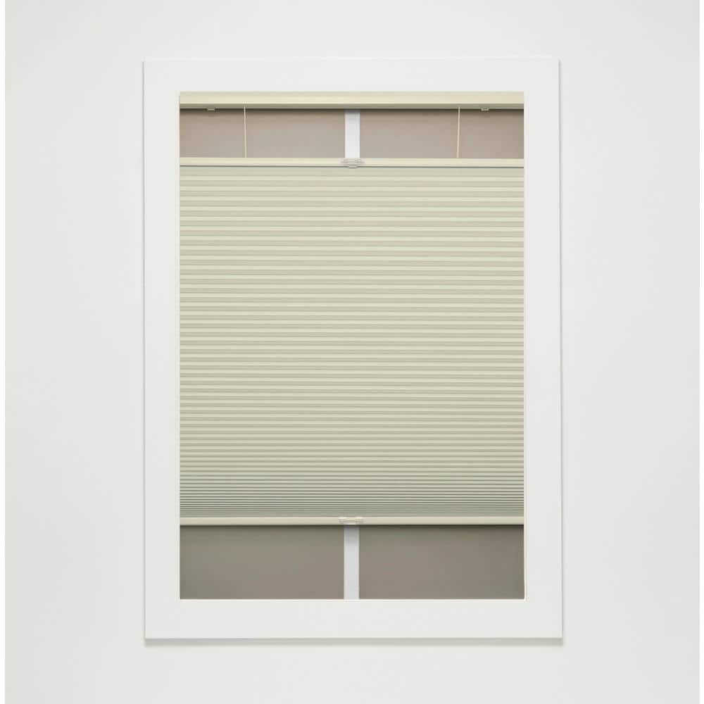 Perfect Lift Window Treatment Alabaster Cordless TopDown BottomUp Blackout Eco Polyester