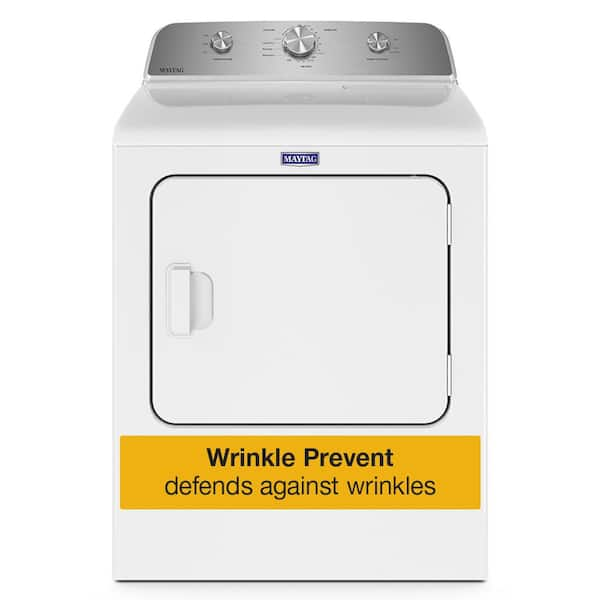 7.0 cu. ft. Vented Electric Dryer in White