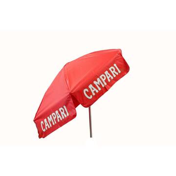 DestinationGear Campari 6 ft. Aluminum Tilt Patio Umbrella in Red Vinyl 1381