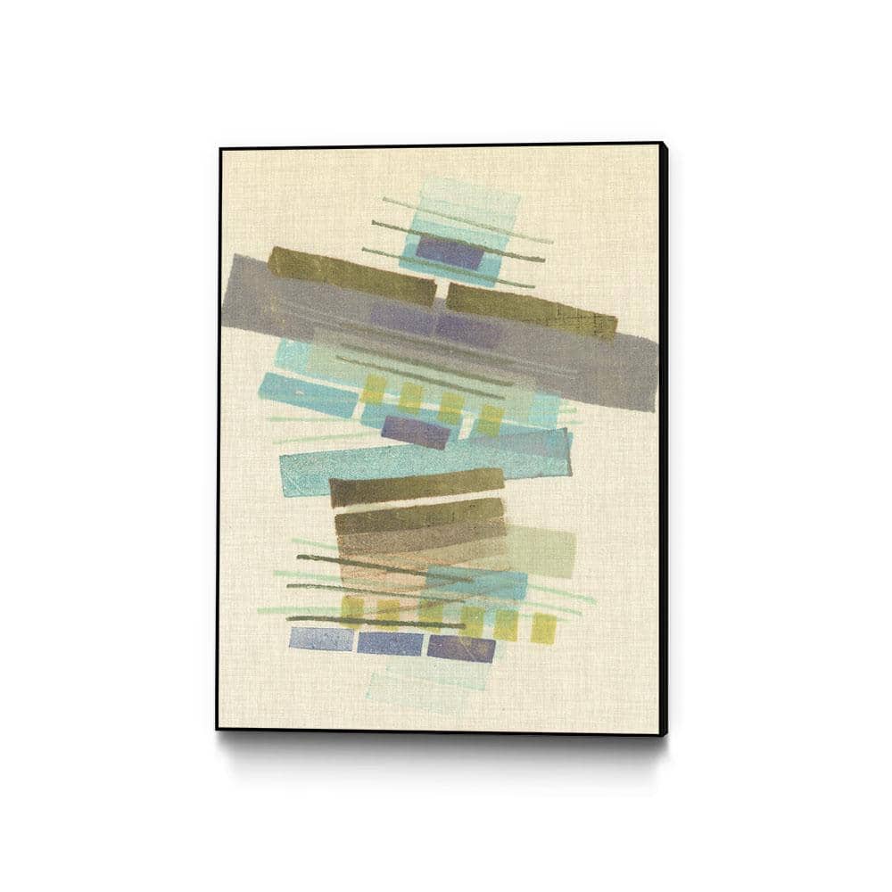 30 in. x 40 in. Balancing II by Nikki Galapon Framed Wall Art