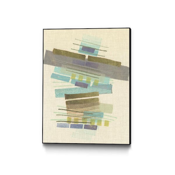 Unbranded 30 in. x 40 in. "Balancing II" by Nikki Galapon Framed Wall Art