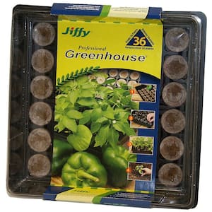 36 Peat Pellet Greenhouse Kit
