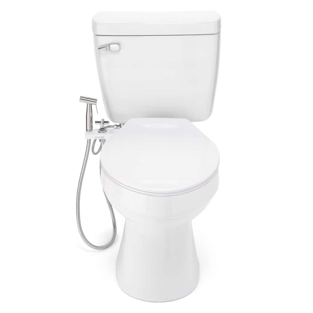 White Stainless Steel Handheld Bidet Sprayer with Holster