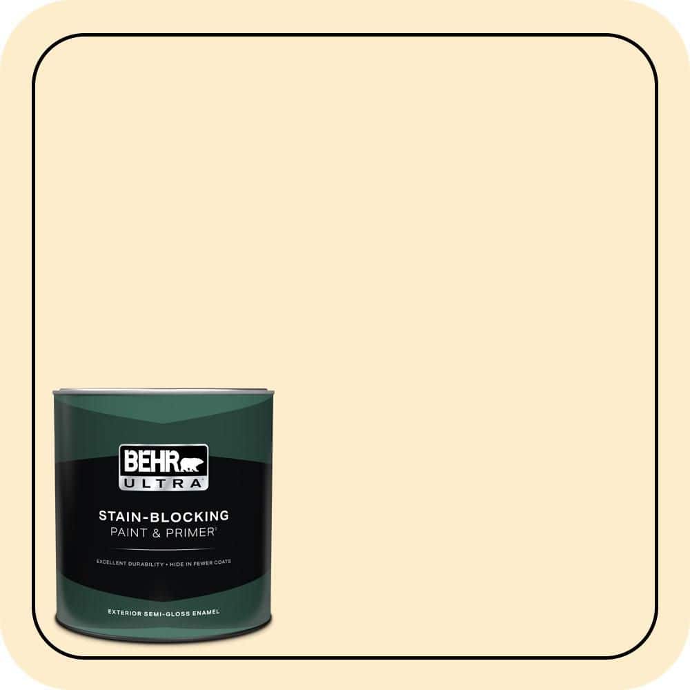 1 qt. #320A-2 Provence Creme Semi-Gloss Enamel Exterior Paint & Primer price history on PriceWatchPro