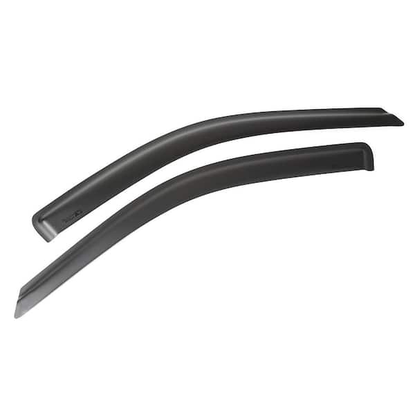 Rugged Ridge Matte Black Front Window Visors 09-14 Ram 1500 Quad Cab Pickup
