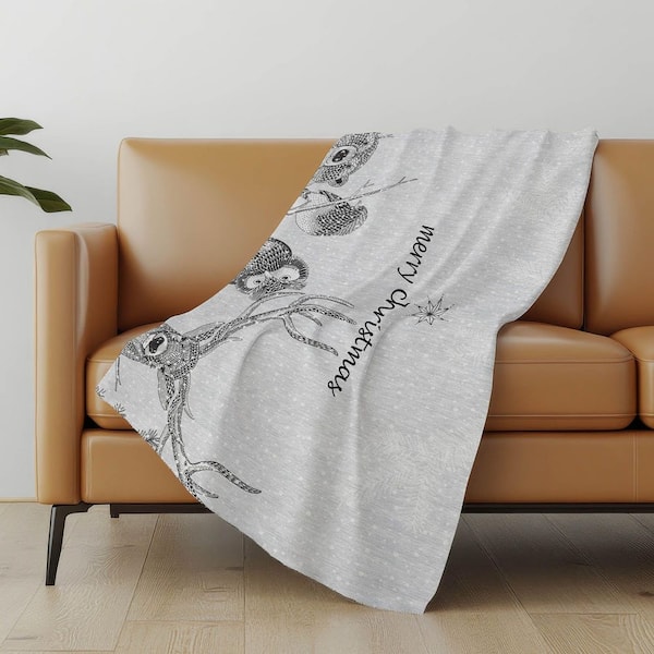 Premium Machine Washable ASB221 Gray 50 in. x 70 in. Sherpa Throw Blanket