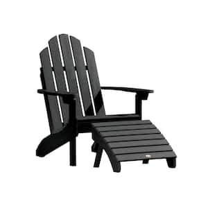Classic Westport Black 2-Piece Recycled Plastic Outdoor Seating Set