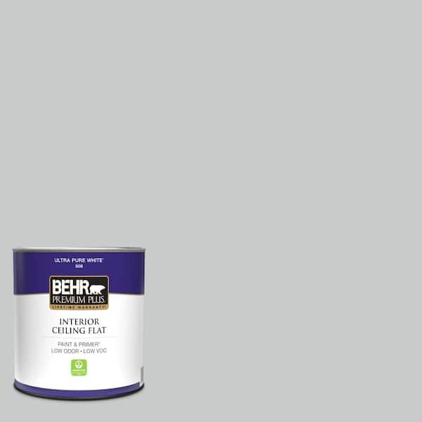 BEHR PREMIUM PLUS 1 qt. #PPU26-17 Fast As The Wind Ceiling Flat Interior Paint