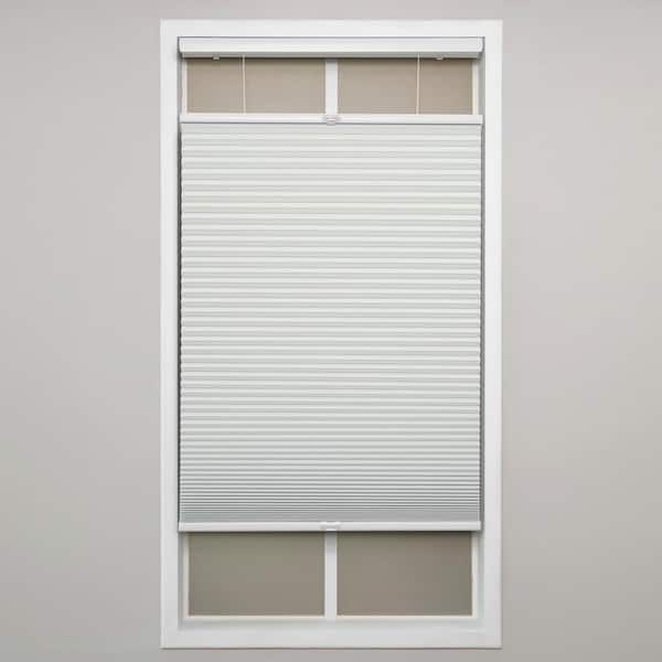 Perfect Lift Window Treatment Cream Cordless Top-Down Bottom-Up Blackout Polyester Cellular Shades - 59 in. W x 72 in. L