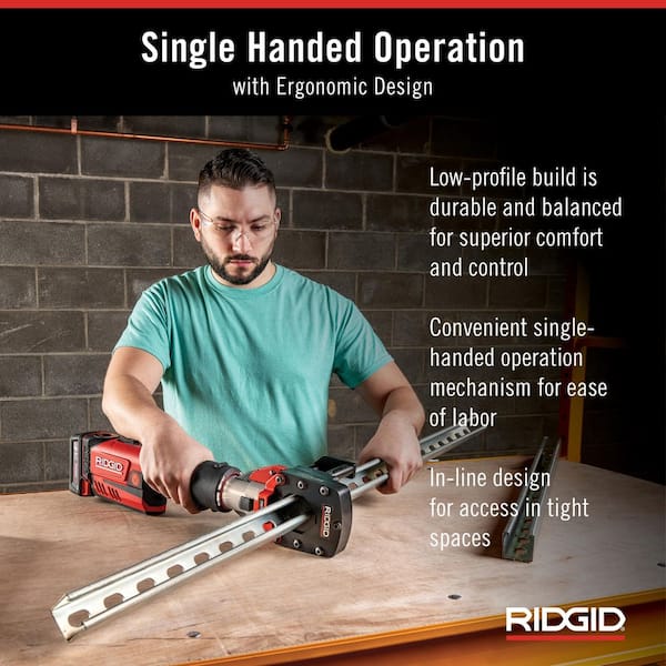 RIDGID RP 351 ProPress Inline Standard Press Tool Kit (Includes