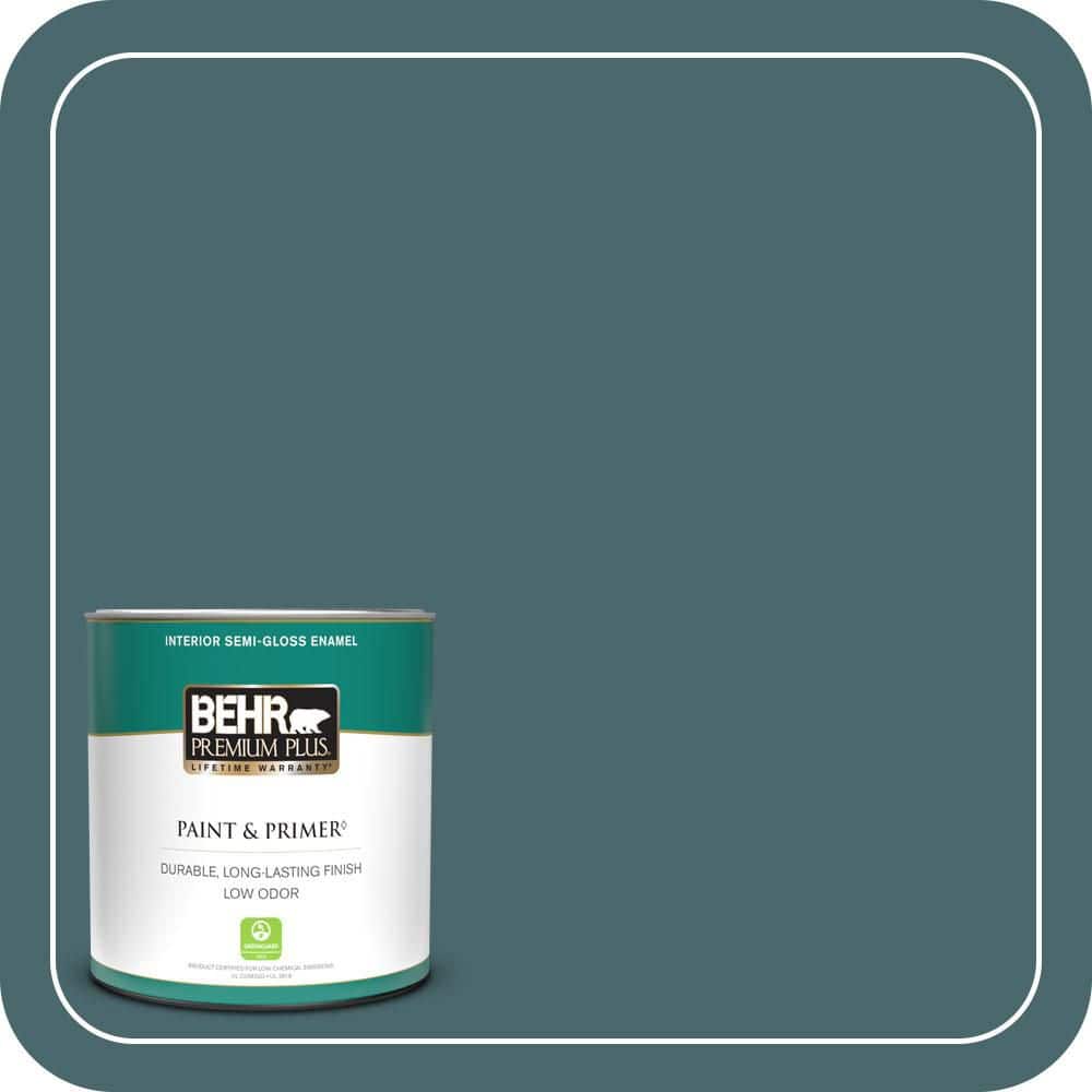 1 qt. #500F-7 Mythic Forest Semi-Gloss Enamel Low Odor Interior Paint & Primer price history on PriceWatchPro