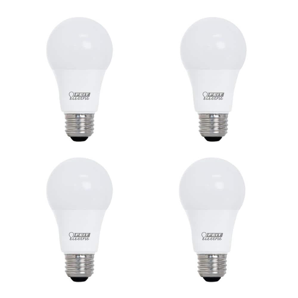 Viribright 60-Watt Equivalent Cool White (4000K) A19 E26 Base LED Light  Bulbs (12-Pack) 750339-12 - The Home Depot