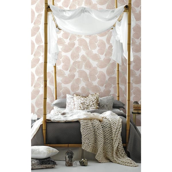 Aviva Stanoff Monarch Pink Peel and Stick Wallpaper