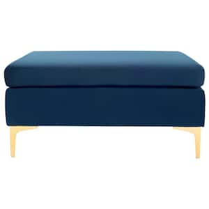 Giovanna Navy/Brass Bench