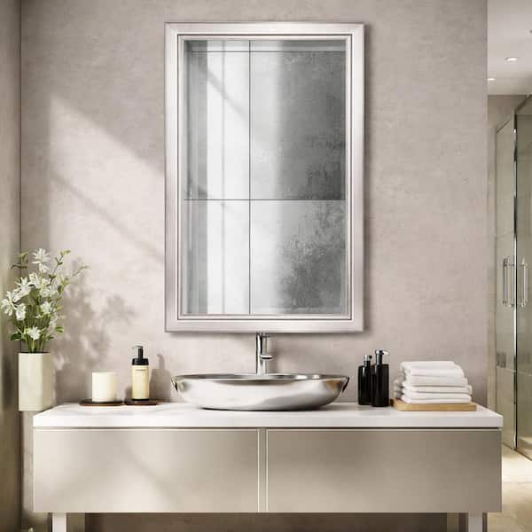 Have a question about Deco Mirror 16 in. W x 26 in. H x 5 in. D