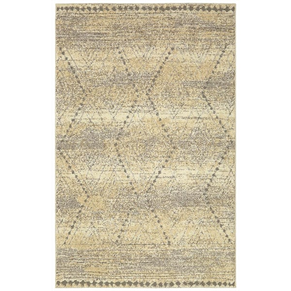 Mohawk Home Nomad Vado Tan 5 ft. x 8 ft. Moroccan Area Rug