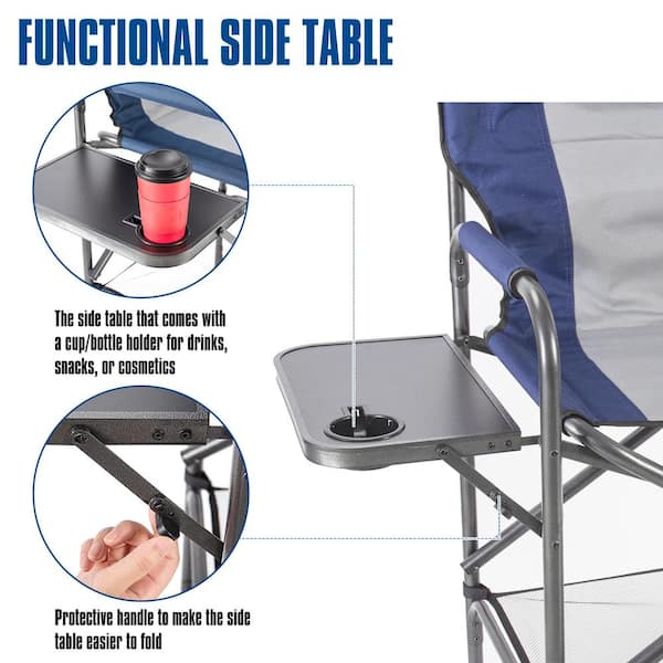 aldi deluxe camping chair with footrest