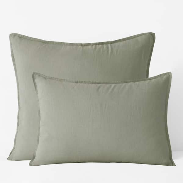 Legends Hotel Washed Linen Solid Sham