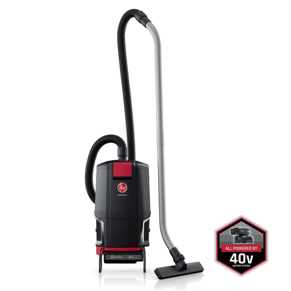 Commercial 40-Volt Brushless, 6 Qt. Bagged, Cordless, HEPA Filter, Kit for All Surfaces, Black Backpack Vacuum Cleaner price history on PriceWatchPro