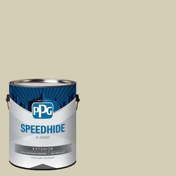 SPEEDHIDE 1 gal. PPG1113-2 Silver Sage Flat Exterior Paint