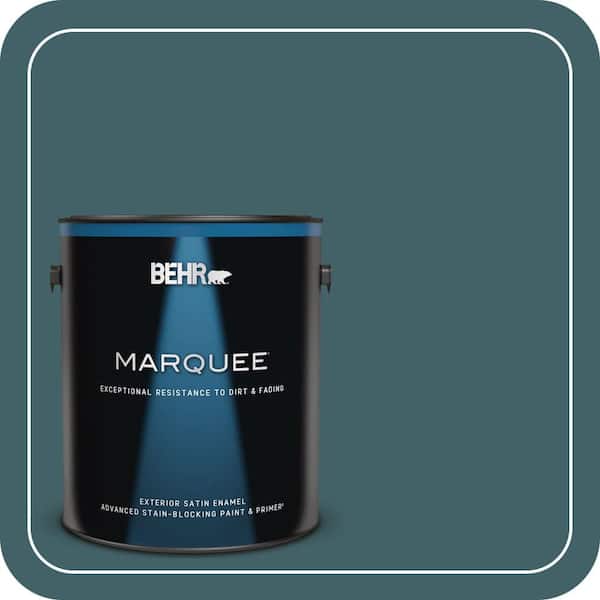 BEHR MARQUEE 1 gal. #T17-12 Wanderlust Satin Enamel Exterior Paint & Primer
