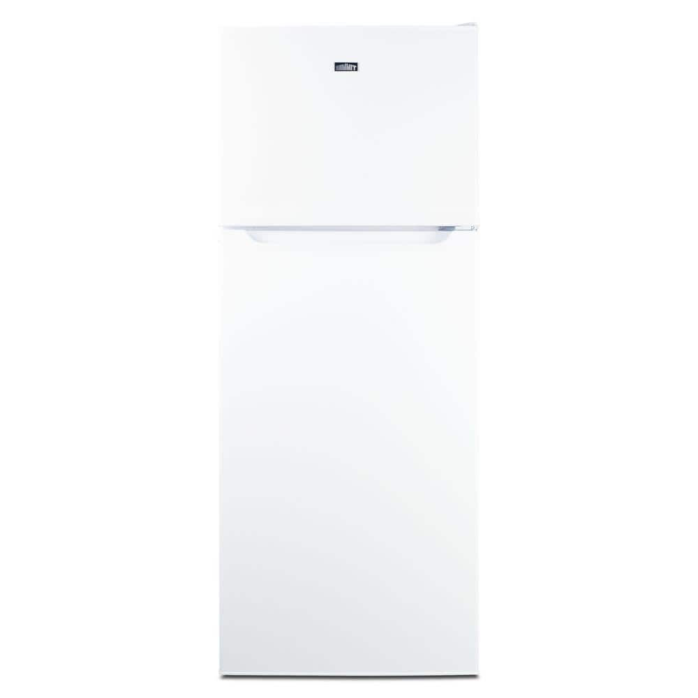 Summit Appliance 10 cu. ft. Top Freezer Refrigerator in White, Counter Depth
