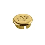 Faucet Index Cap, Polished Brass - Hot