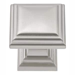 Somerset Collection 1-1/16 in. Dia Satin Nickel Finish Cabinet Knob