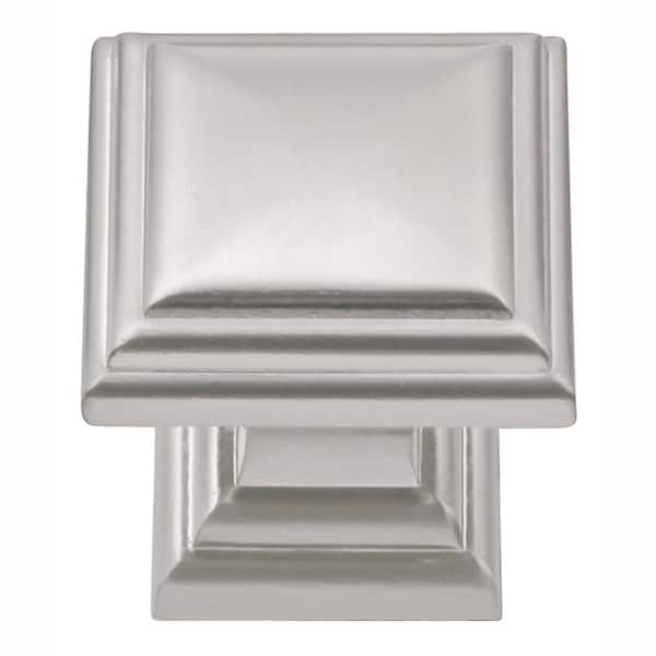 Somerset Collection 1-1/16 in. Dia Satin Nickel Finish Cabinet Knob