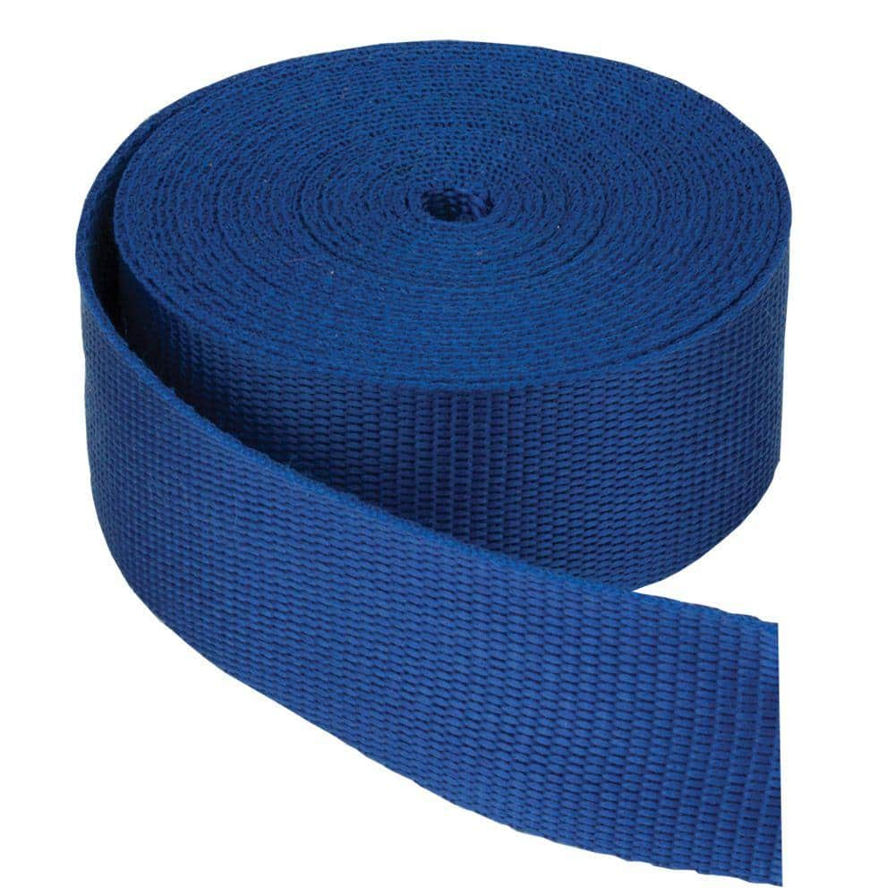 Everbilt 1-1/2 in. Webbing Strap, Blue 810180 - The Home Depot