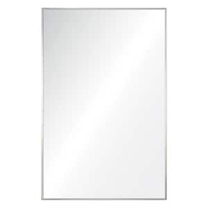 Medium Square Glass Shatter Resistant Classic Mirror (36 in. H x 24 in. W)