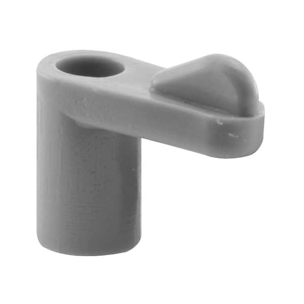 Prime-Line 7/16 in. Gray Plastic Screen Clip Flush (8-pack)