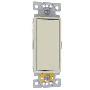 Square D X Series 15 Amp Single-Pole Rocker Switch Back Wire Light ...