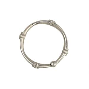 NeverRust Decorative Shower Rings in Nickel (12-Pack)