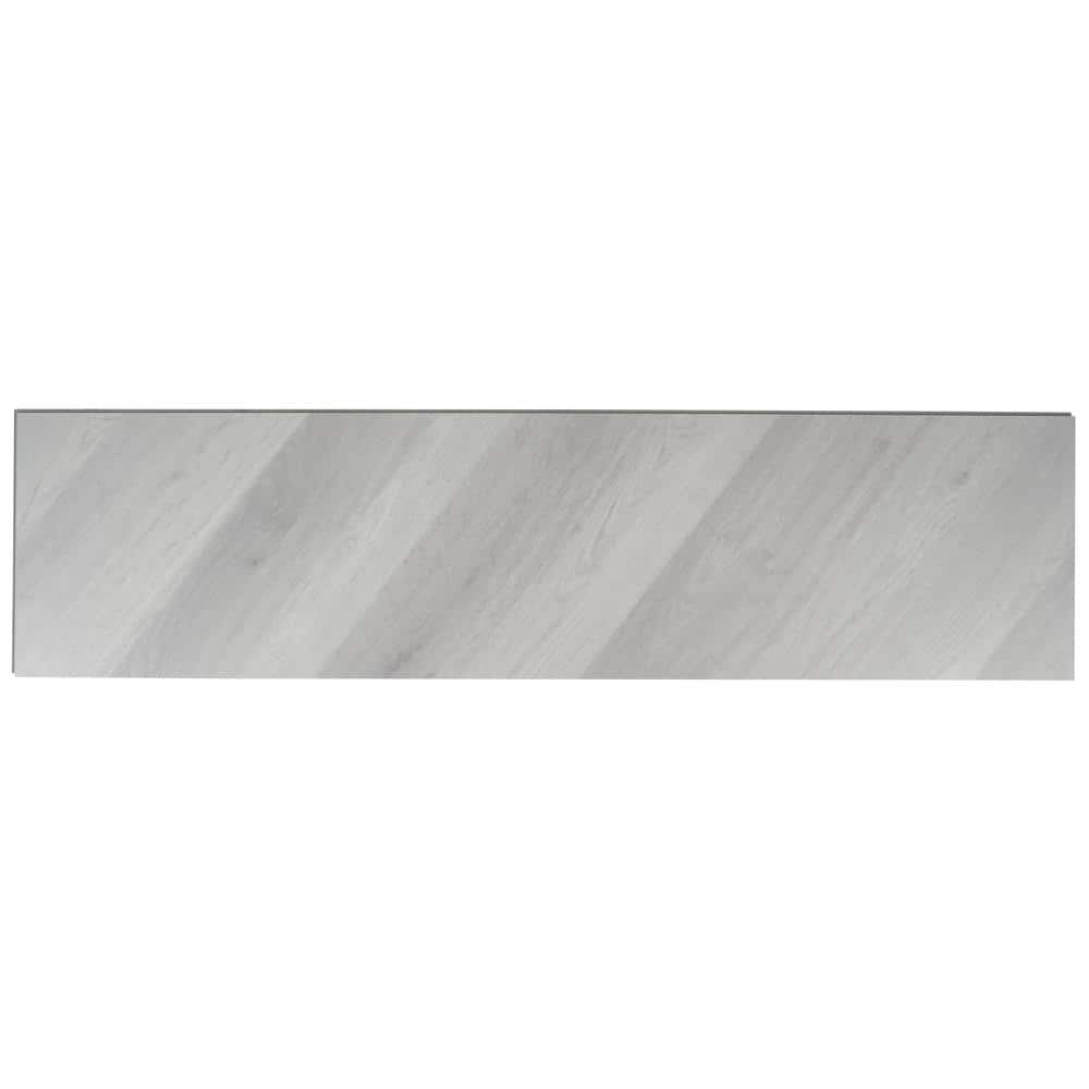 Take Home Sample - Stacy Garcia Chic Chevron 20 MIL Silver 6 in. x 12 in. Click Lock Waterproof Luxury Vinyl Flooring price history on PriceWatchPro