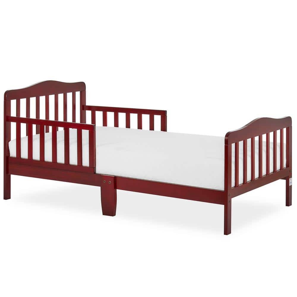 Dream On Me Classic Design Cherry Toddler Bed, Red -  624-C