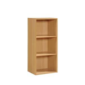 3-Shelf, 36 in. H Beech Bookcase