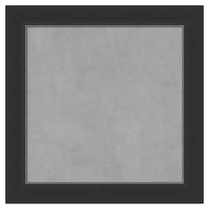 Corvino Black 25 in. x 25 in. Framed Magnetic Board